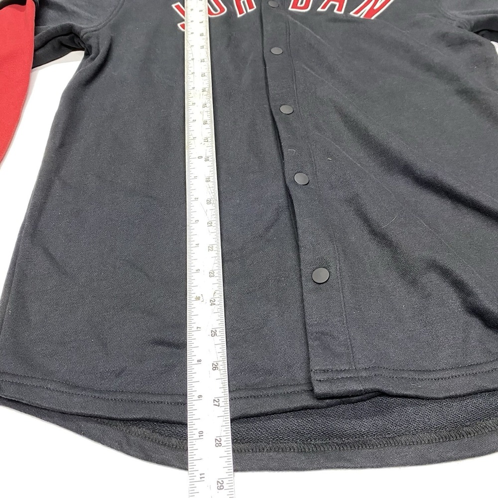 Jordan Boy's Plain Regular Fit Hoodie (955542-023_Black XL 13-15 YRS - Picture 9 of 9